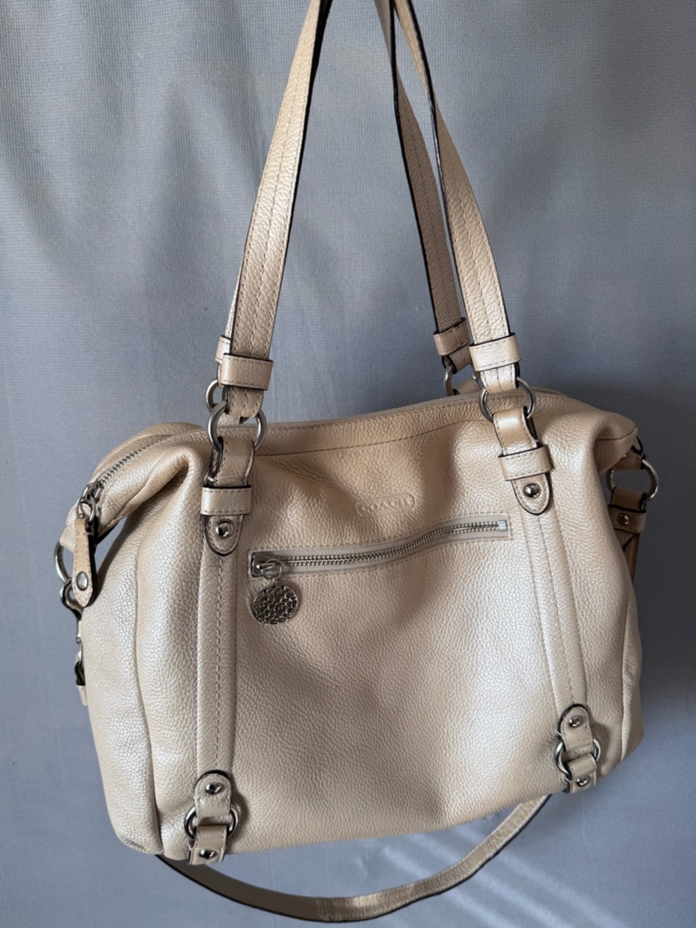 Coach Alexandra Convertible shoulder Bag Cream F17566
